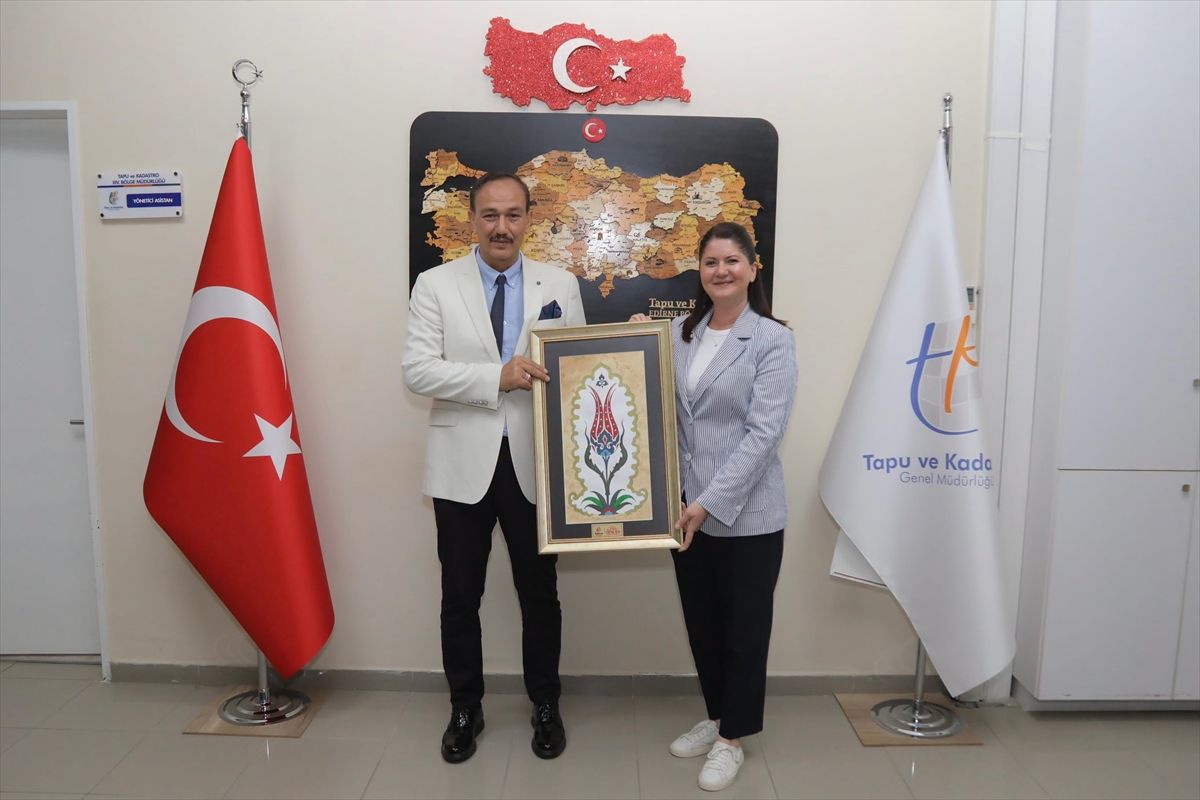 Edirne Belediye Başkanı Gencan, Akdemir'i ziyaret etti