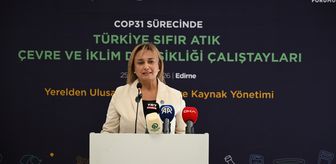 Edirne'de Sıfır Atık Çalıştayı Düzenlendi