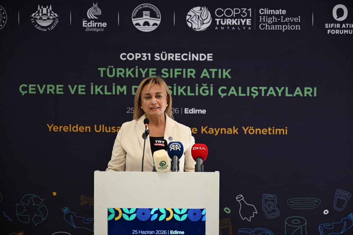 Edirne'de Sıfır Atık Çalıştayı Düzenlendi