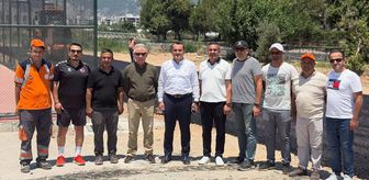 Finike Kaymakamı Çelik ilçedeki yatırımları inceledi
