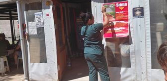 Gelibolu'da vektörle mücadele bilgilendirme çalışması