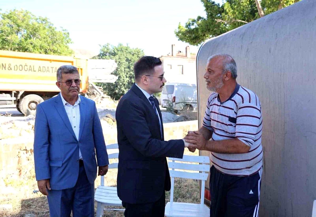 Gökçeada'da gönül kapıları çalındı, dualar alındı