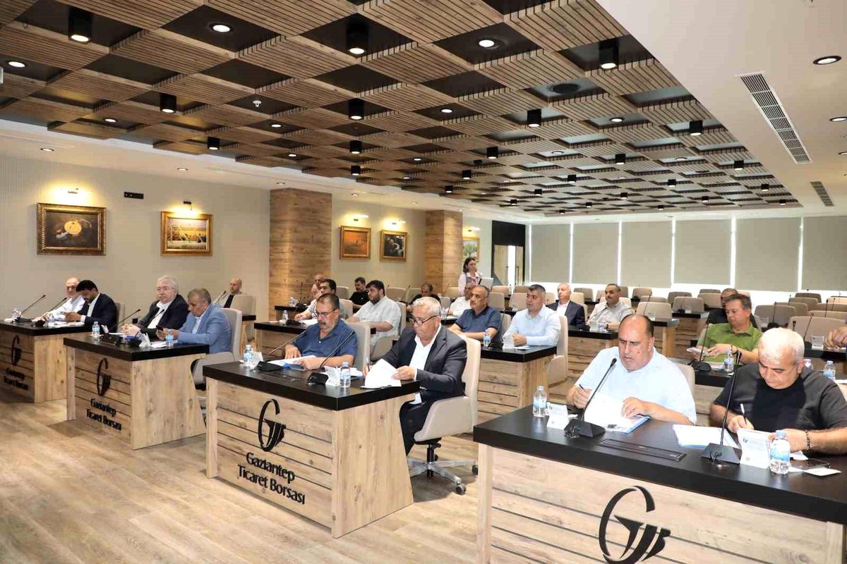 Gaziantep Ticaret Borsası toplantı salonu