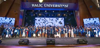 Haliç Üniversitesi'nde mezuniyet töreni düzenlendi