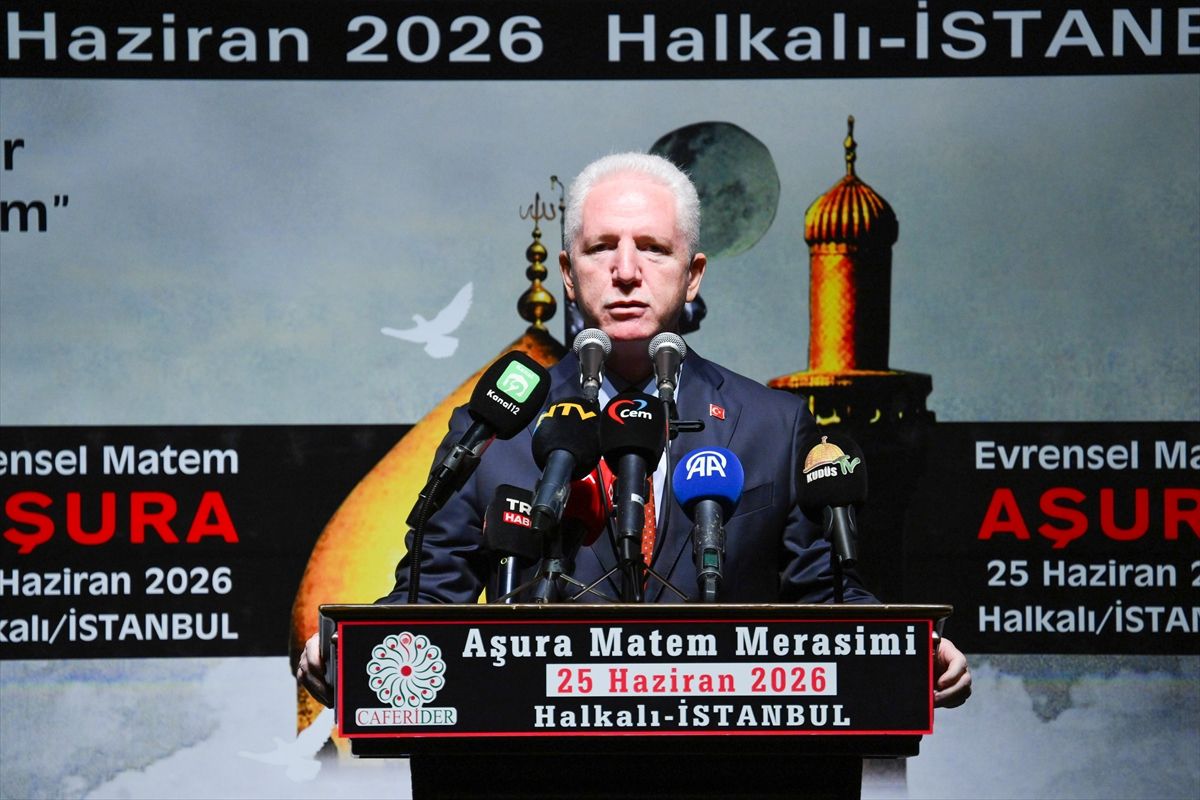 Kerbela Şehitleri İstanbul'da Anıldı: 'Evrensel Aşura Matem Merasimi'