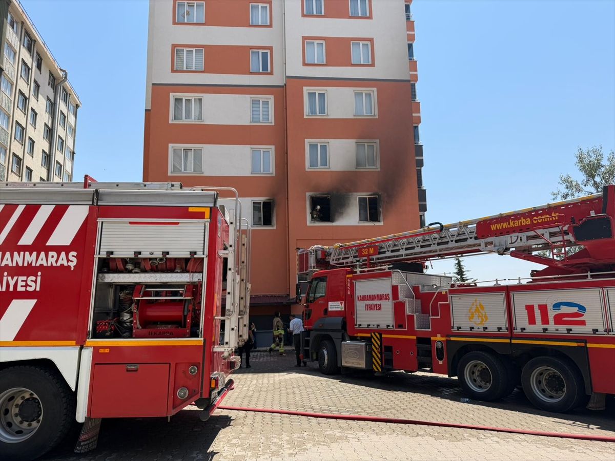 Kahramanmaraş'ta dairede çıkan yangında 3 kardeş hayatını kaybetti