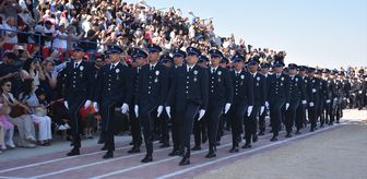 Karaman'da eğitimini tamamlayan 409 polis adayı mezun oldu
