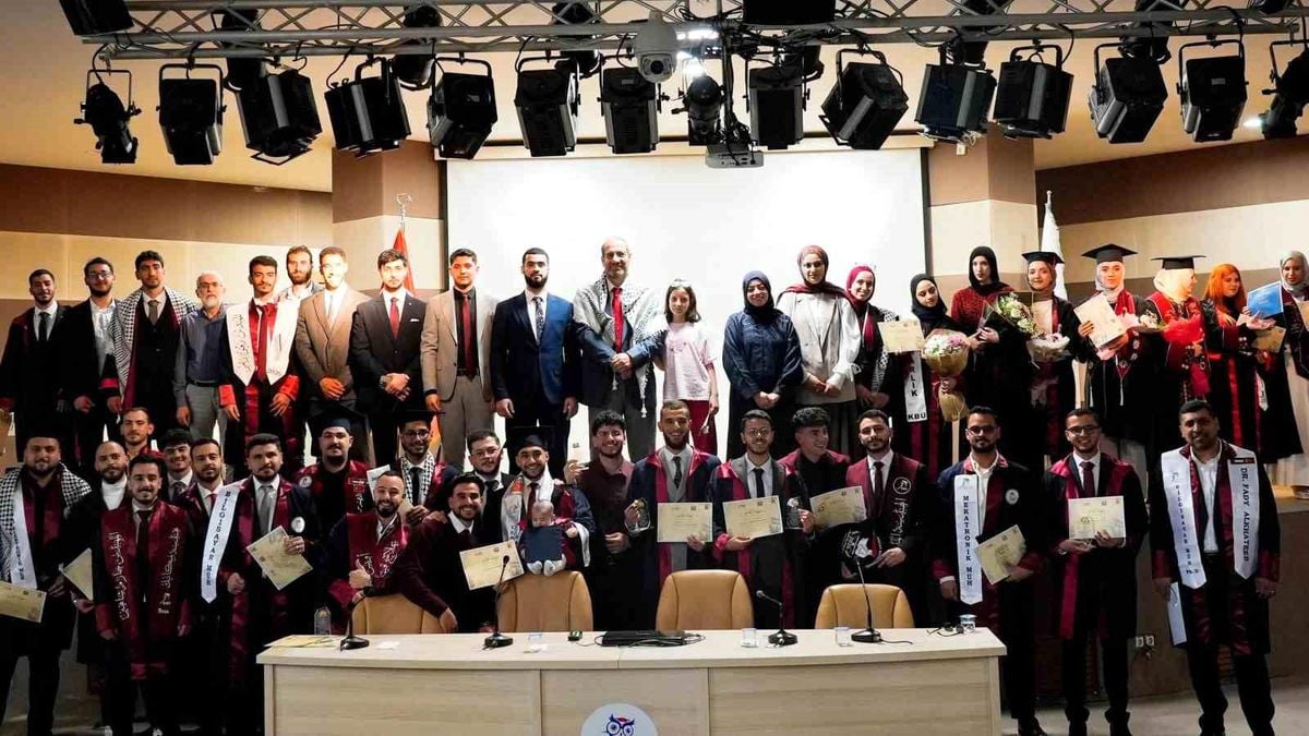 Karabük Üniversitesi mezuniyet töreni