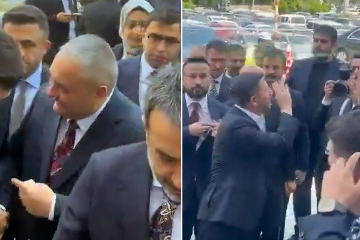 Rasim Arı ve Mesut Özarslan, AK Parti Genel Merkezi’nde