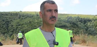 Kocaeli'de gönüllüler ormanda yangın riskine karşı temizlik yaptı