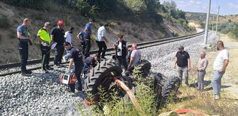 Malatya'da devrilen traktörün sürücüsü hayatını kaybetti