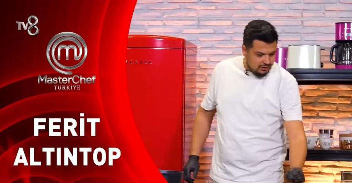 MasterChef Türkiye yarışmacısı Ferit Altıntop