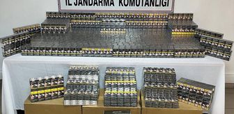 Mersin'de sigara kaçakçılığı iddiasıyla 2 şüpheli yakalandı