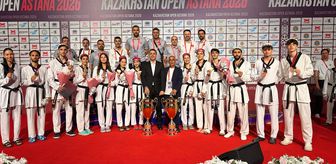 Milli tekvandocular, Kazakistan Açık'ta 14 madalya kazandı
