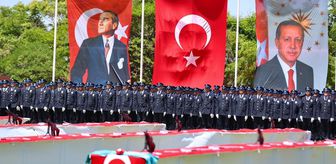 Niğde'de eğitimlerini tamamlayan 721 polis adayı törenle mezun oldu