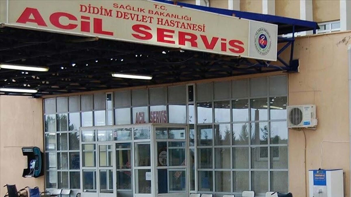 Aydın Didim'de deniz kenarında olay yeri inceleme çalışmaları