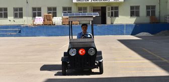 Siverek'te Meslek Lisesi Öğrencilerinden Güneş Enerjili Araç