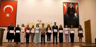 Tekirdağ Milli Eğitim Müdürü Yeniyol'dan öğretmen ve personele teşekkür belgesi
