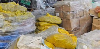 Uşak'ta son kullanma tarihi geçmiş 29 ton çikolata ele geçirildi