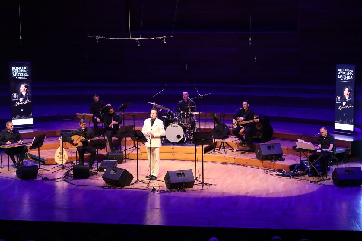 Üsküp'te tasavvuf musikisi konseri düzenlendi
