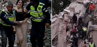 Venezuela'da 39 saniye arayla iki büyük deprem! Binalar çöktü, uçuşlar durduruldu