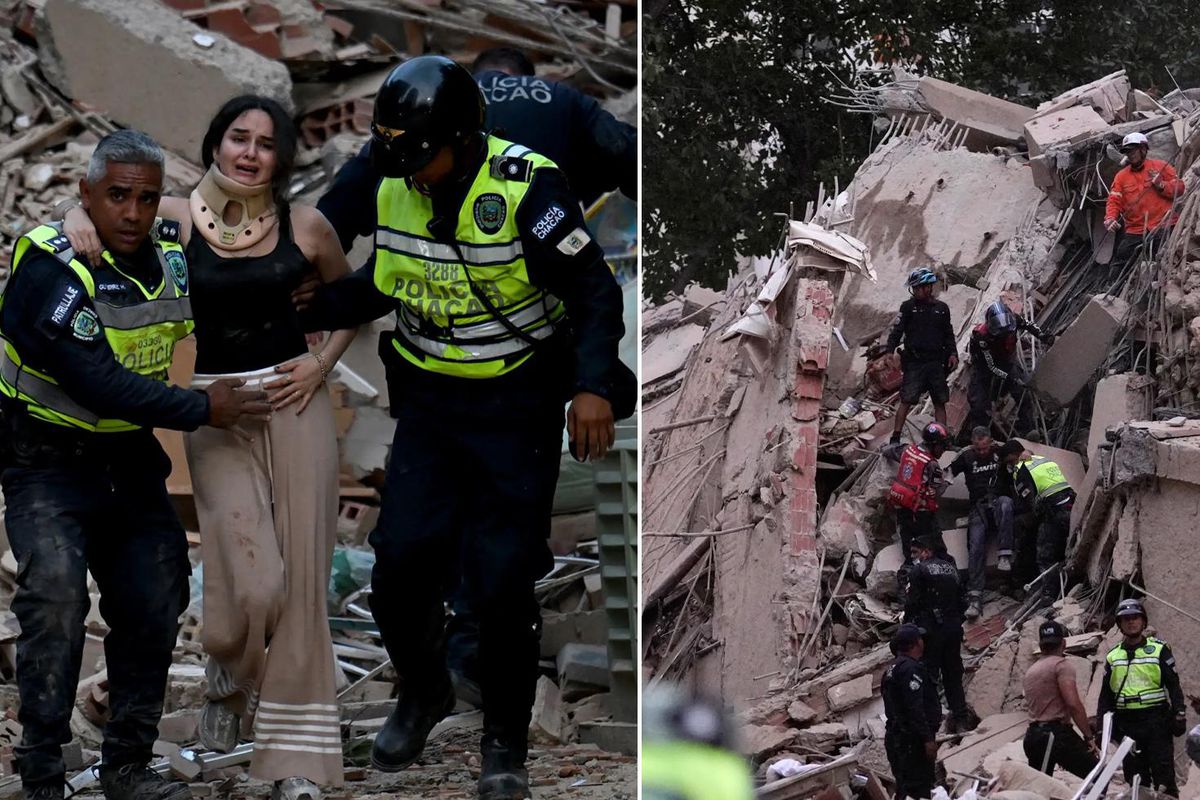 Venezuela'da 39 saniye arayla iki büyük deprem! Binalar çöktü, uçuşlar durduruldu
