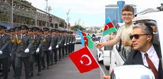 Azerbaycan'da Silahlı Kuvvetler Günü geçit törenleriyle kutlandı