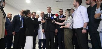 Bakan Memişoğlu, ameliyatında yerli kalp-akciğer makinesi ilk kez kullanılan hastayı ziyaret etti Açıklaması