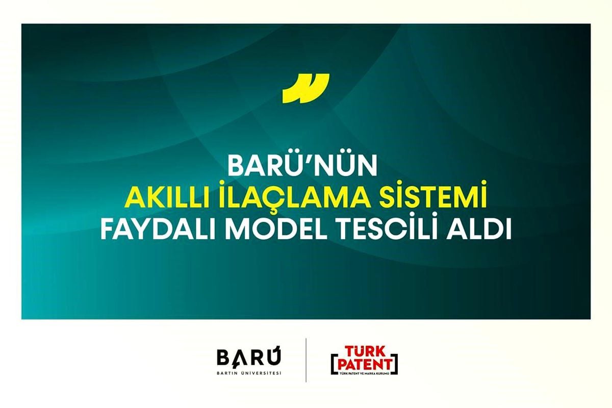 BARÜ'nün akıllı ilaçlama sistemi tescil aldı