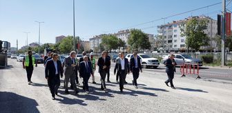Başkan Büyükkılıç, DSİ-Yeni Sanayi Katlı Kavşağı Projesi'ni inceledi