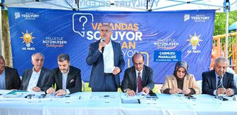 Başkan Sami Er Çarmuzuluların sorularını yanıtladı