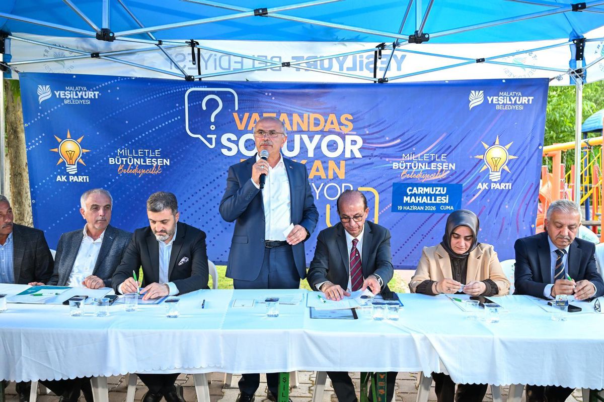 Başkan Sami Er Çarmuzuluların sorularını yanıtladı