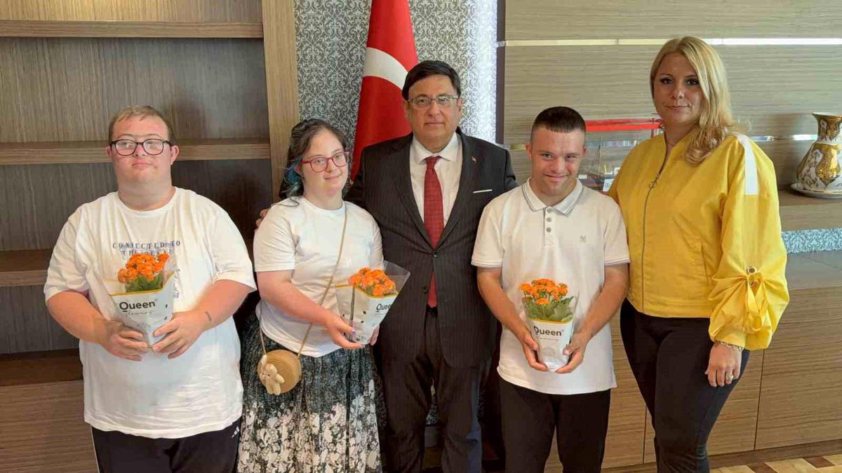 Samsun Cumhuriyet Başsavcısı Mehmet Sabri Kılıç ve özel sporcular