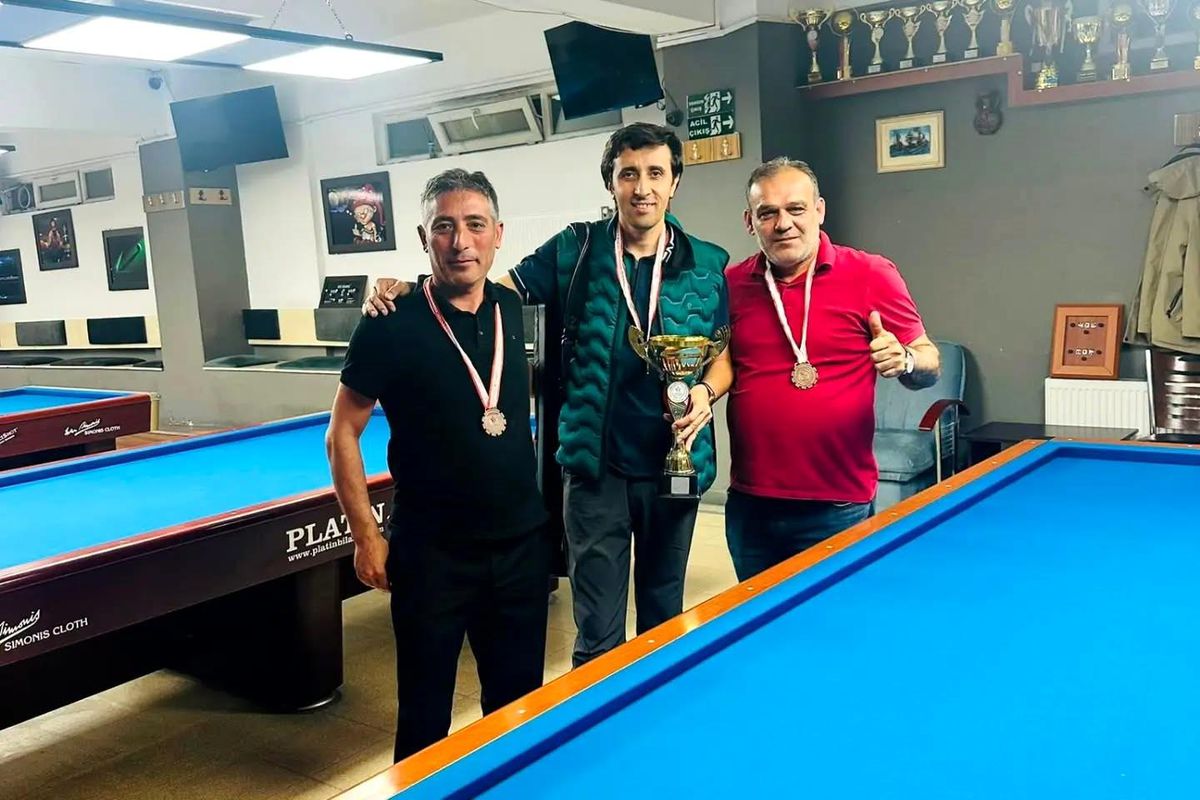Bilardo şampiyonluğu Sivas'a geldi