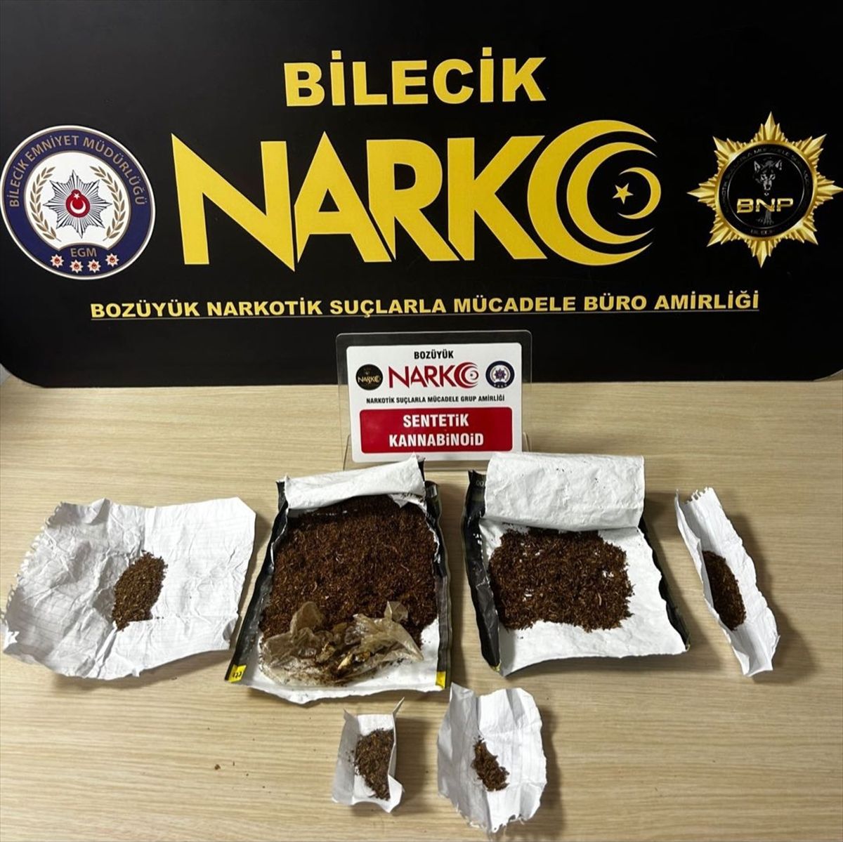Bilecik'te uyuşturucu operasyonunda 2 zanlı yakalandı