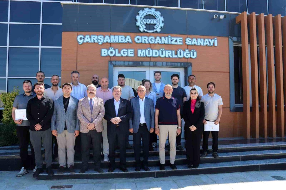 Çarşamba OSB'de ikiz dönüşüm ve kivi projeleri hayata geçiyor