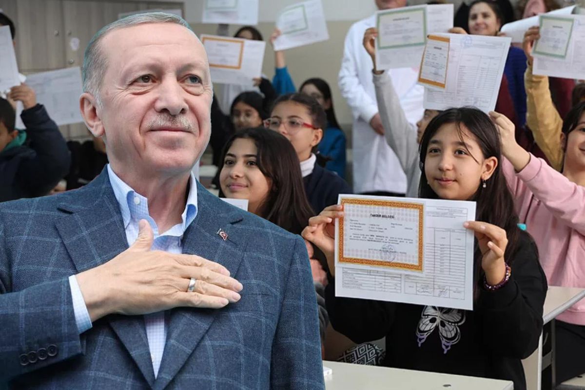 Erdoğan'dan milyonlarca öğrenciye karne tebriği: Verimli ve keyifli bir yaz tatili diliyorum