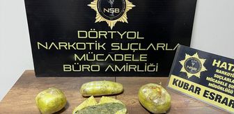 Hatay'da motosikletinde 1 kilo 339 gram uyuşturucu bulunan zanlı tutuklandı