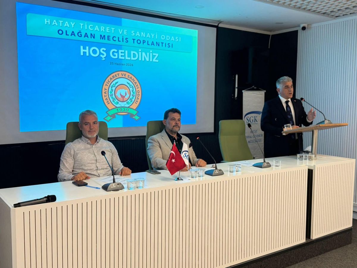 Hatay TSO Meclisi toplandı
