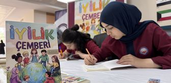 Öğrencilerin İyilik Çemberi Kitabından Gazze'ye Destek