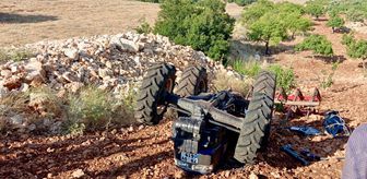 Kahramanmaraş'ta traktör devrildi: 1 kişi hayatını kaybetti
