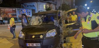 Karaman'da hafif ticari aracın çarptığı temizlik işçisi öldü
