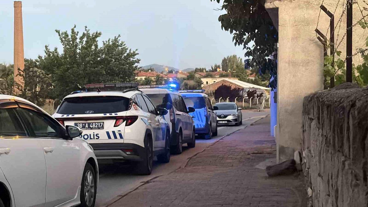 Kayseri'de bir evde yaşanan üzücü olay