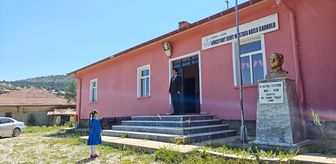 Ilgın’da tek öğrencili okulda karne sevinci