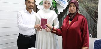 Malatya'da nikah dairesinde '26.06.2026' yoğunluğu yaşandı