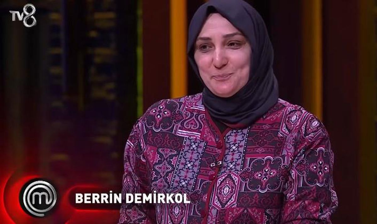 MasterChef Türkiye yarışmacısı Berrin Demirkol