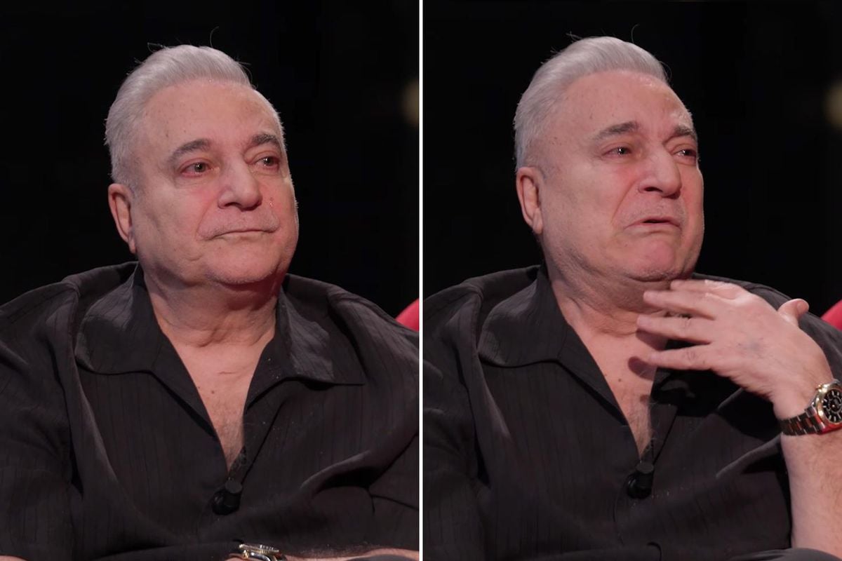 Mehmet Ali Erbil Çarkıfelek'e katılan madenci genci anlatırken yine hıçkıra hıçkıra ağladı