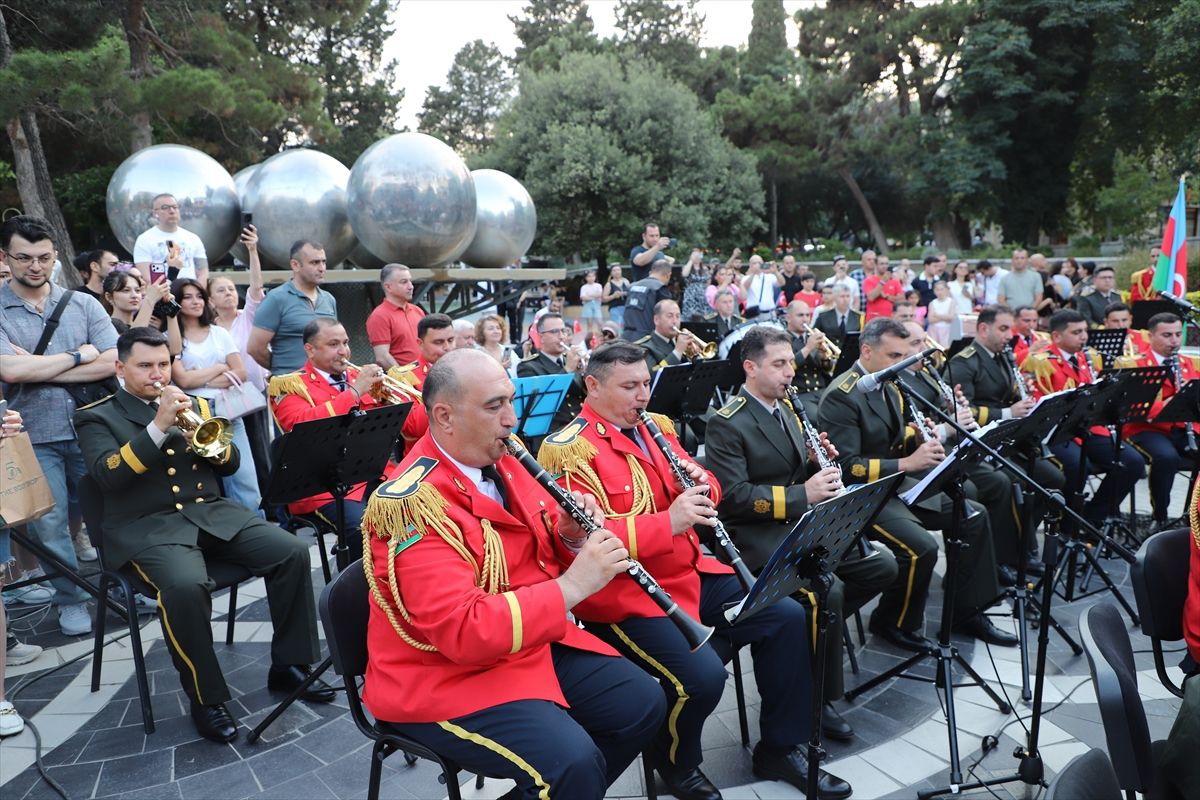 MSB Armoni Mızıkası Bakü'de ortak konser verdi