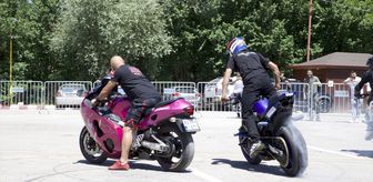 Motosiklet tutkunları 'Akçadağ Motofest'te bir araya geldi