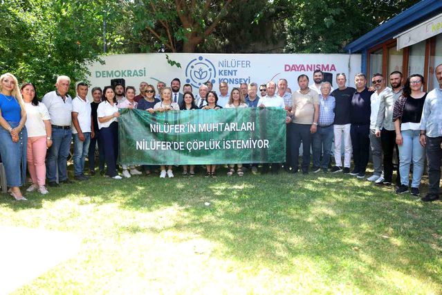 Nilüfer’de katı atık tesisine karşı tek ses: “Çöplük istemiyoruz”